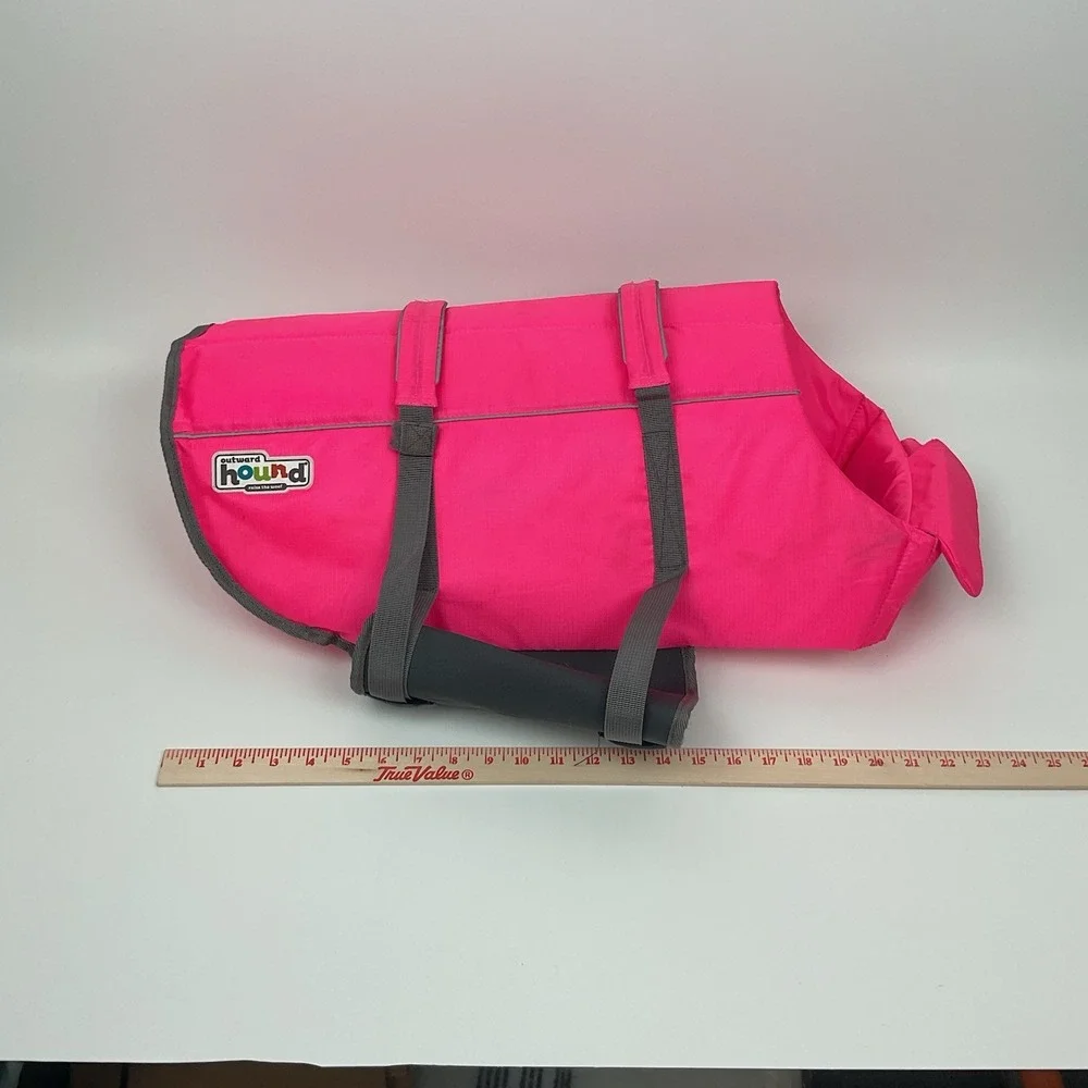 Outward‎ Hound Dog Life Jacket Pink XL Safety Vest Swim Float Pet Water Gear